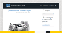 Desktop Screenshot of cuerpoaldente.com